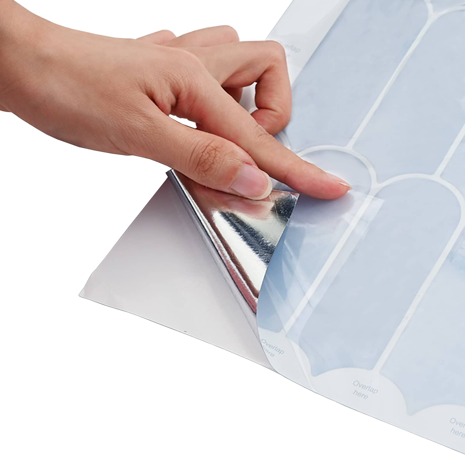 Dekorativne nalepke 20 pcs Sveta modra 30 x 30 x 0,8 cm - slika 8