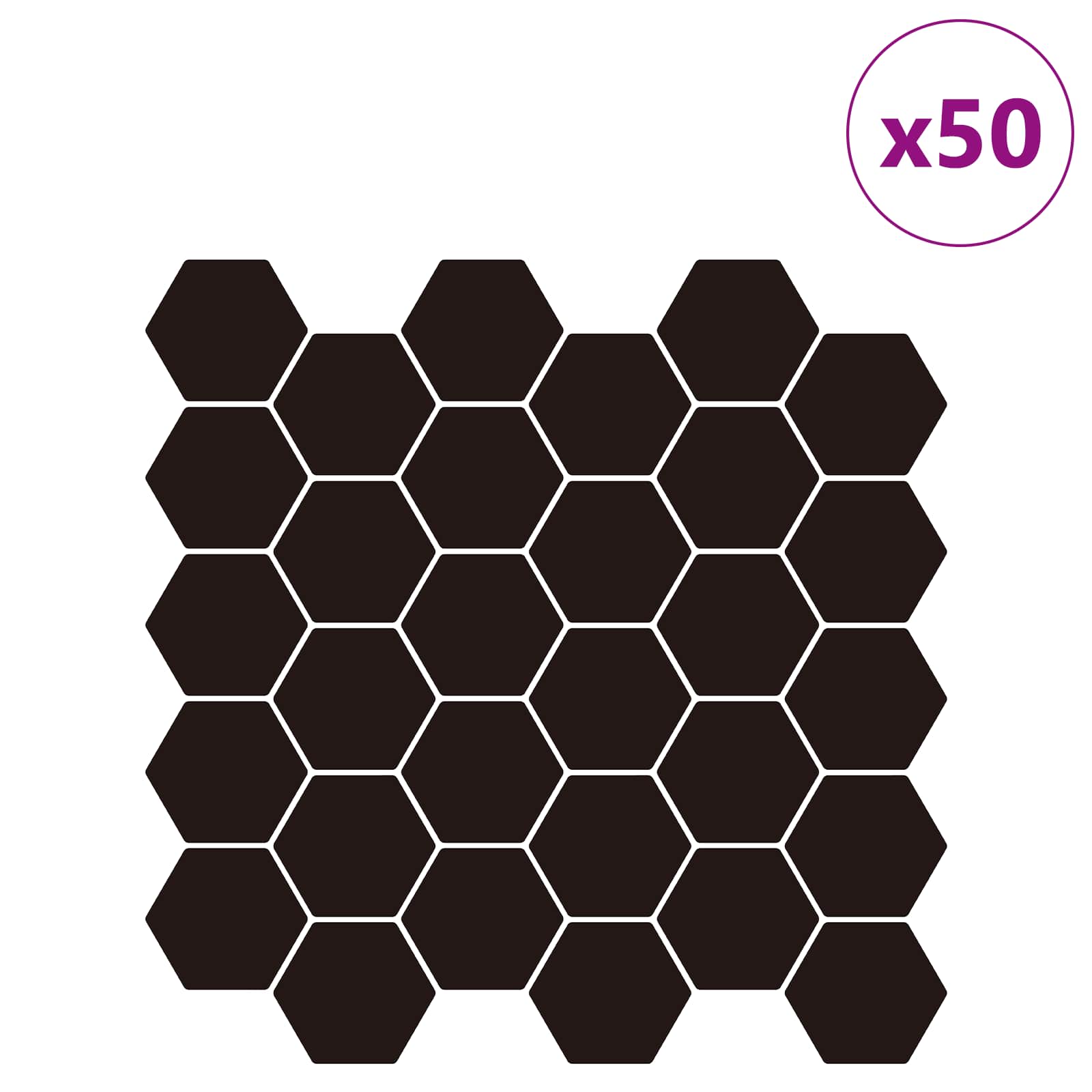 Dekorativne nalepke 20 pcs Sveta modra 30 x 30 x 0,8 cm - slika 3