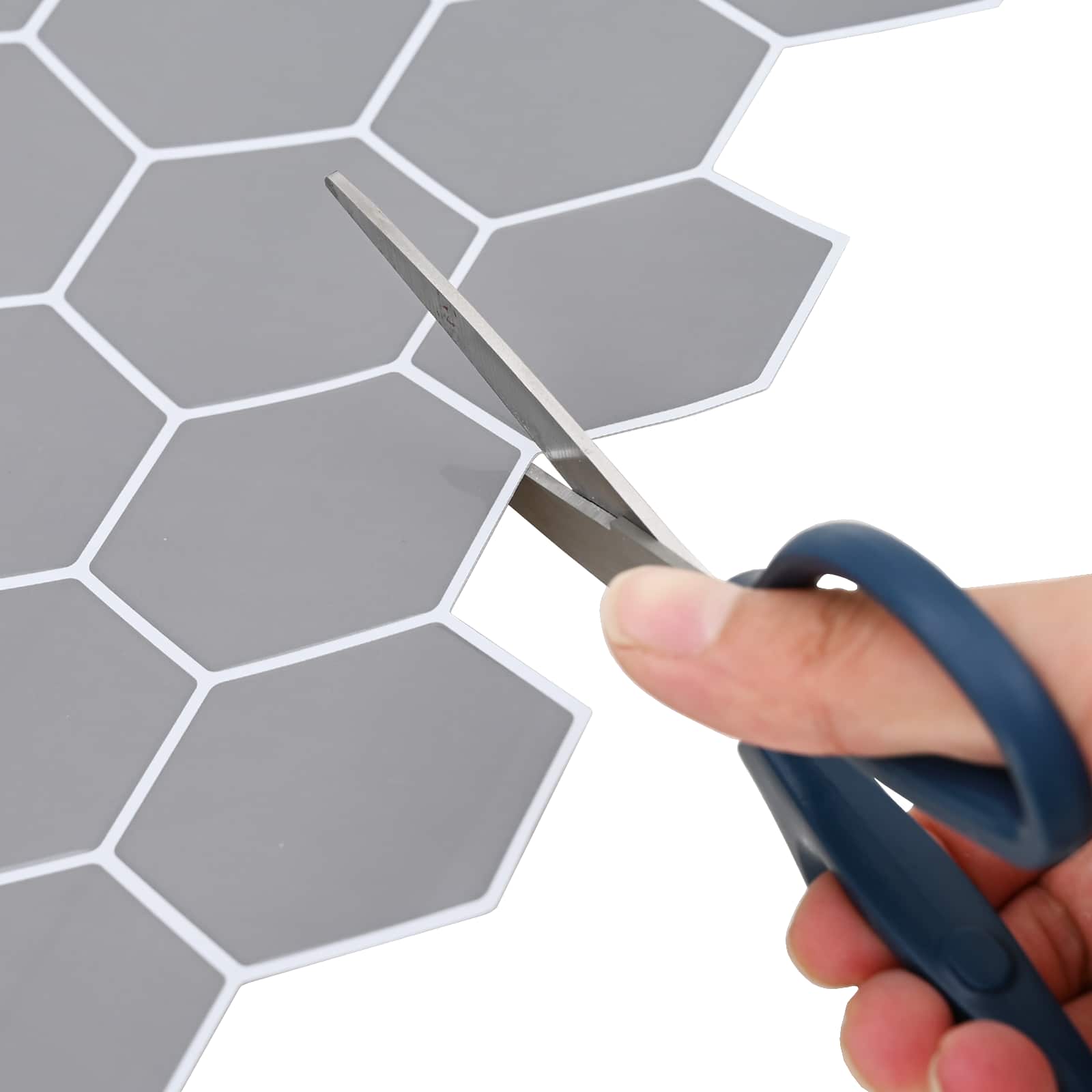 Šesterokotna ploščica 50 pcs Siva 30 x 30 cm Poliuretan in PET - slika 7