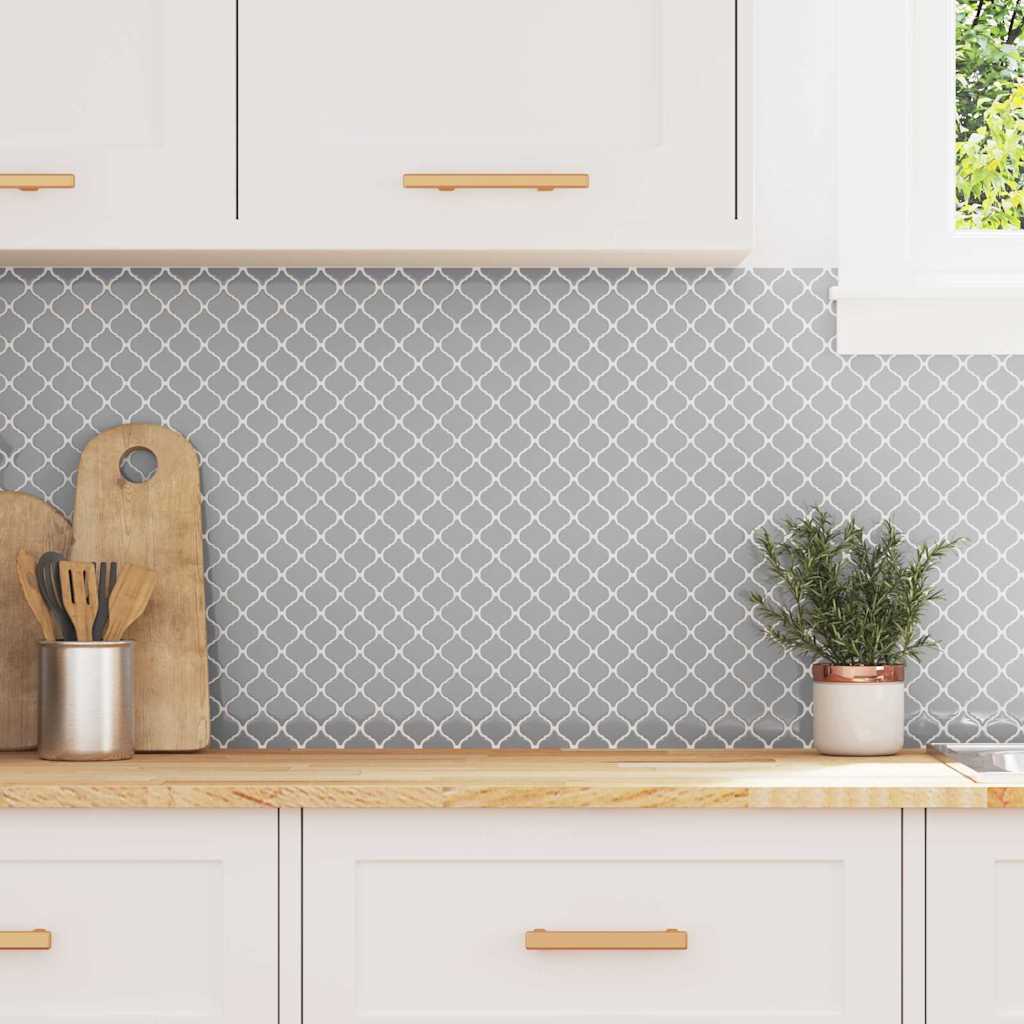 Ploščica Lanturn 10 pcs Siva 27 x 27 cm Poliuretan in PET