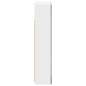 Koupelnová zrcadlová skříň s policí Bílá 30 x 10,5 x 50 cm - obrázek 7