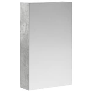 Koupelnová zrcadlová skříň Betonově šedá 30 x 10,5 x 50 cm - obrázek 2