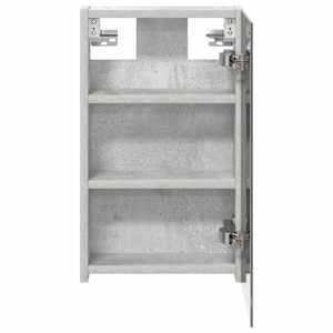 Koupelnová zrcadlová skříň Betonově šedá 30 x 10,5 x 50 cm - obrázek 6