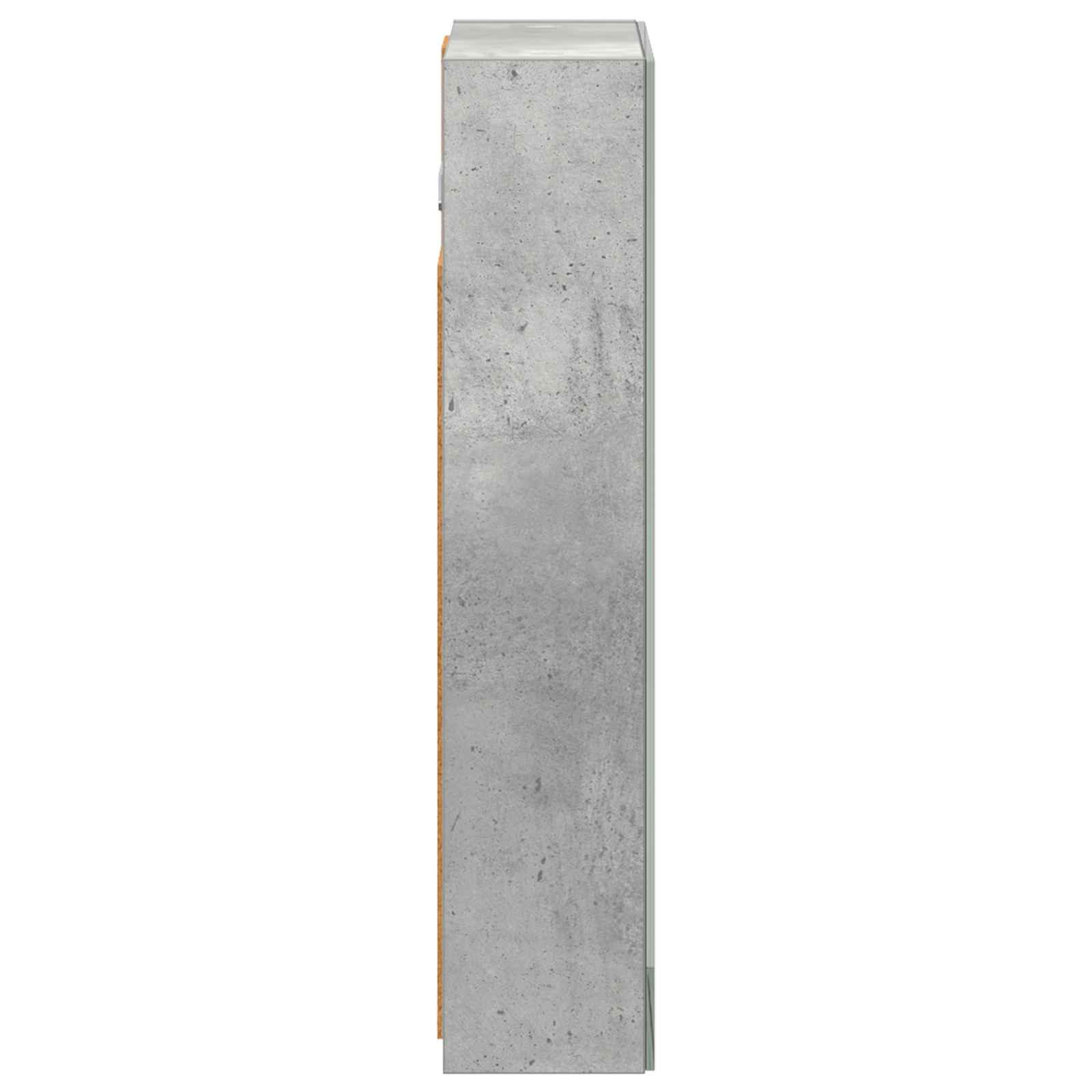 Koupelnová zrcadlová skříň Betonově šedá 30 x 10,5 x 50 cm - obrázek 7