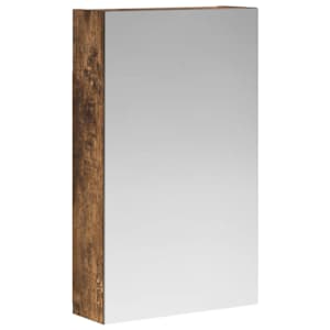 Koupelnová zrcadlová skříň Kouřový dub 30 x 10,5 x 50 cm - obrázek 2
