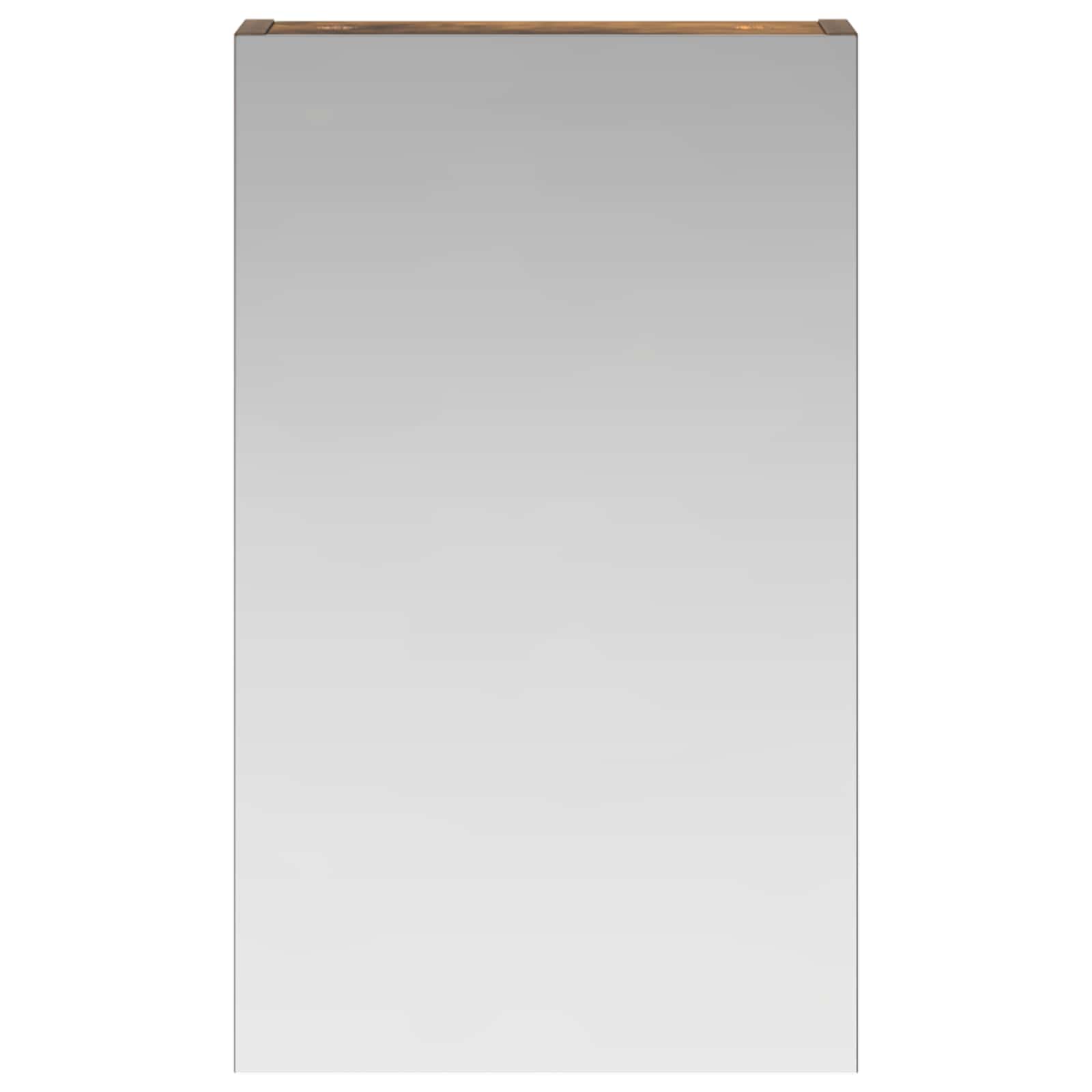 Koupelnová zrcadlová skříň Kouřový dub 30 x 10,5 x 50 cm - obrázek 5