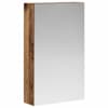 vidaXL Vannitoa peeglikapp Vana puit 30 x 10,5 x 50 cm Tehispuit