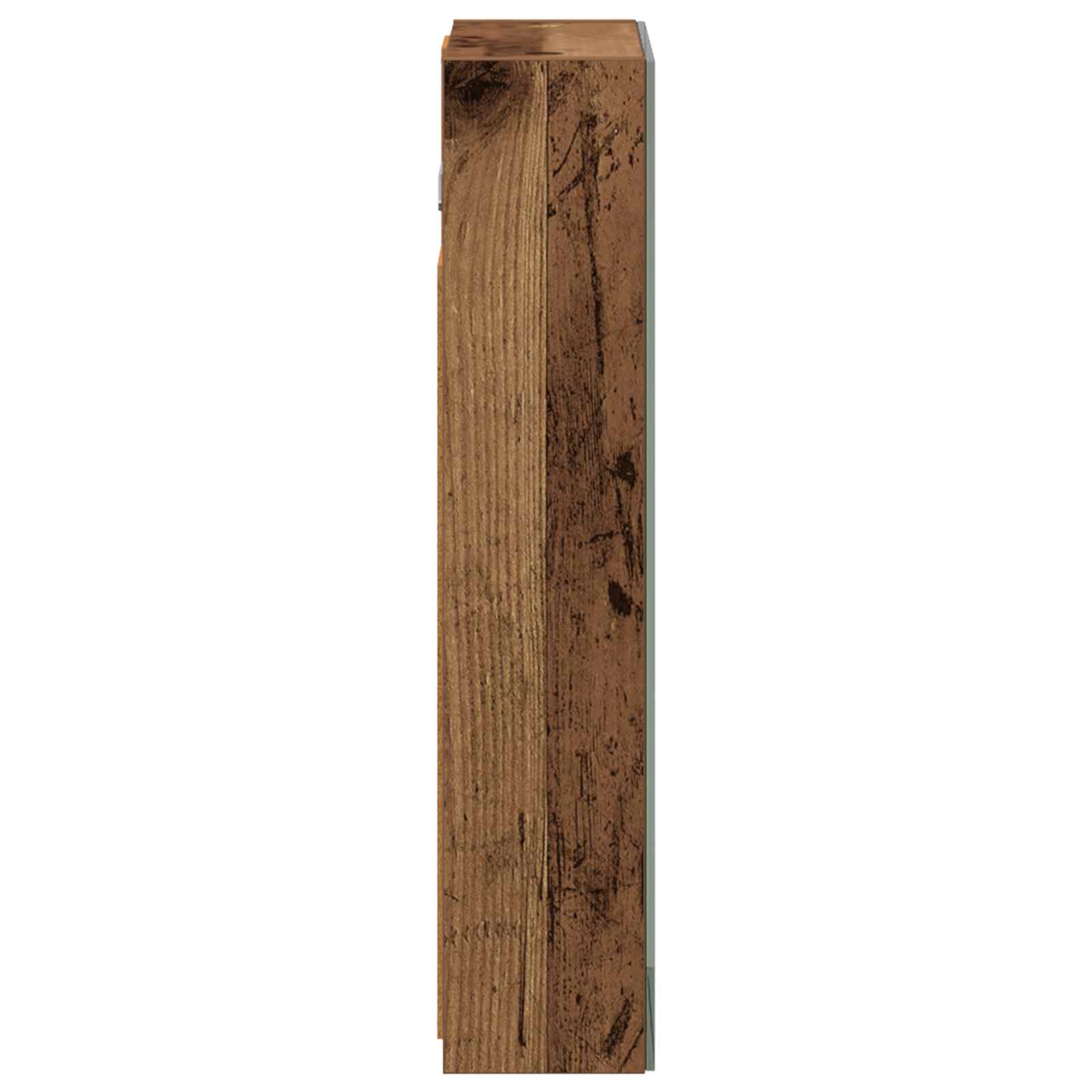 Koupelnová zrcadlová skříň Staré dřevo 30 x 10,5 x 50 cm - obrázek 7