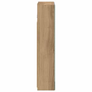 Koupelnová zrcadlová skříň Umělecký dub 30 x 10,5 x 50 cm - obrázek 7
