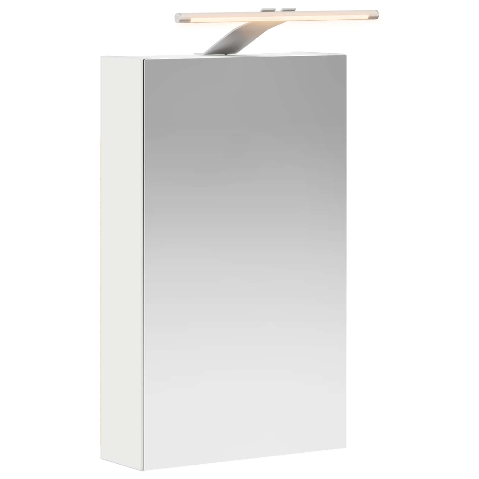 Koupelnová zrcadlová skříň s policí Bílá 30 x 10,5 x 50 cm - obrázek 2