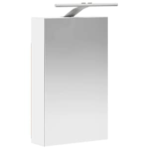 Koupelnová zrcadlová skříň s policí Bílá 30 x 10,5 x 50 cm - obrázek 5