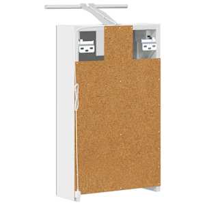 Koupelnová zrcadlová skříň s policí Bílá 30 x 10,5 x 50 cm - obrázek 9