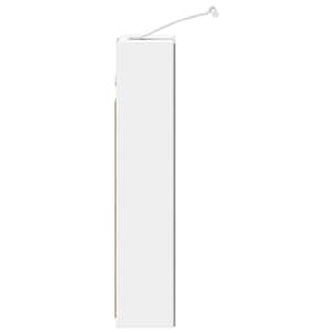 Koupelnová zrcadlová skříň s policí Bílá 30 x 10,5 x 50 cm - obrázek 8