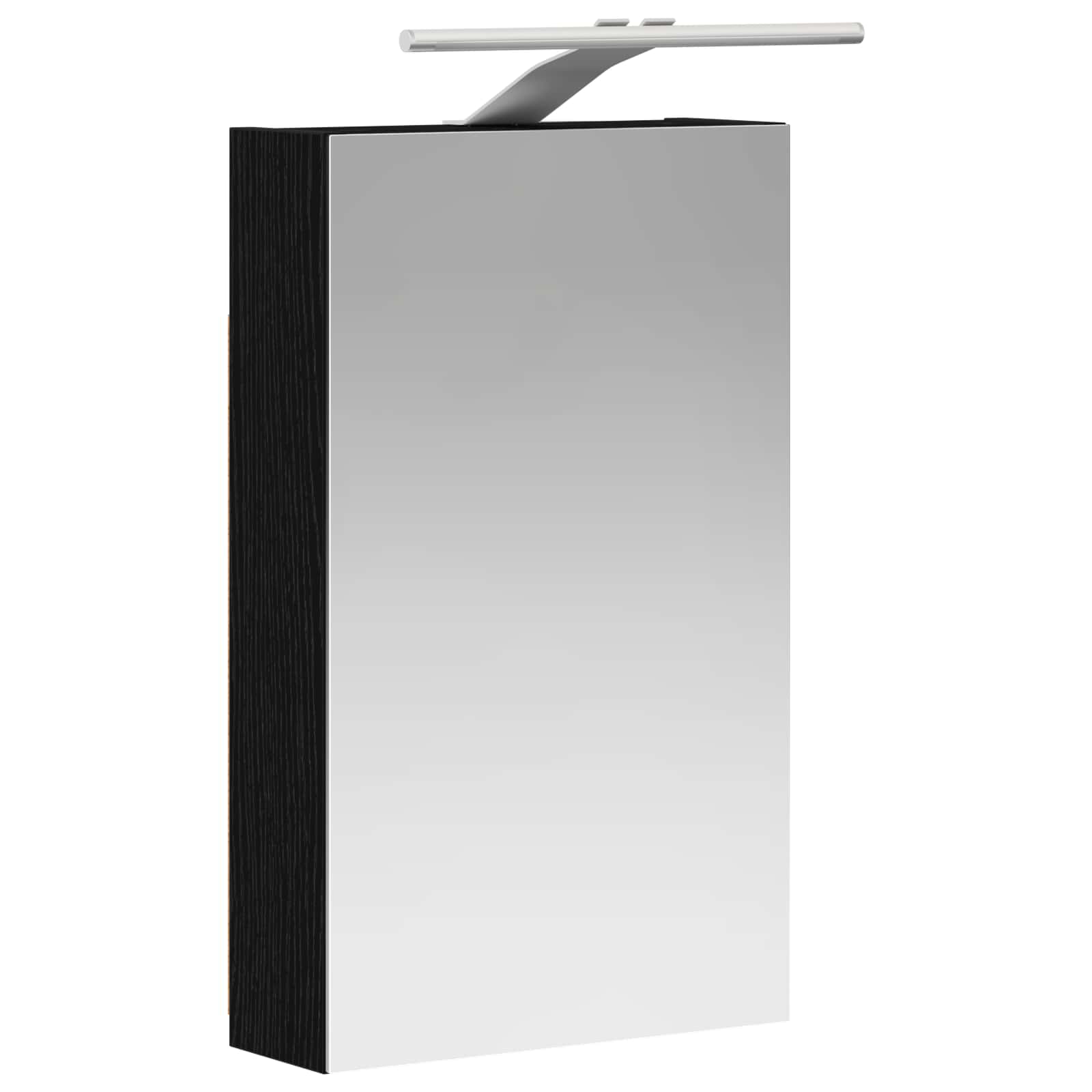 Koupelnová zrcadlová skříň s policí Černý dub 30 x 10,5 x 50 cm - obrázek 5