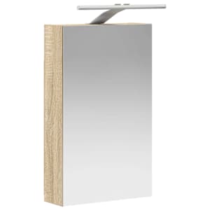 Koupelnová zrcadlová skříň Sonoma dub 30 x 10,5 x 50 cm - obrázek 5