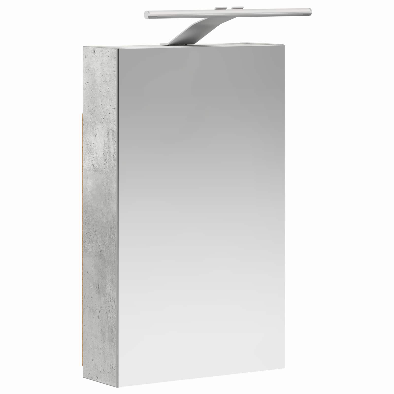 Koupelnová zrcadlová skříň Betonově šedá 30 x 10,5 x 50 cm - obrázek 5