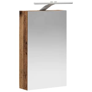Koupelnová zrcadlová skříň Staré dřevo 30 x 10,5 x 50 cm - obrázek 5