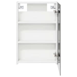 Koupelnová zrcadlová skříň s policí Bílá 40 x 10,5 x 60,5 cm - obrázek 6
