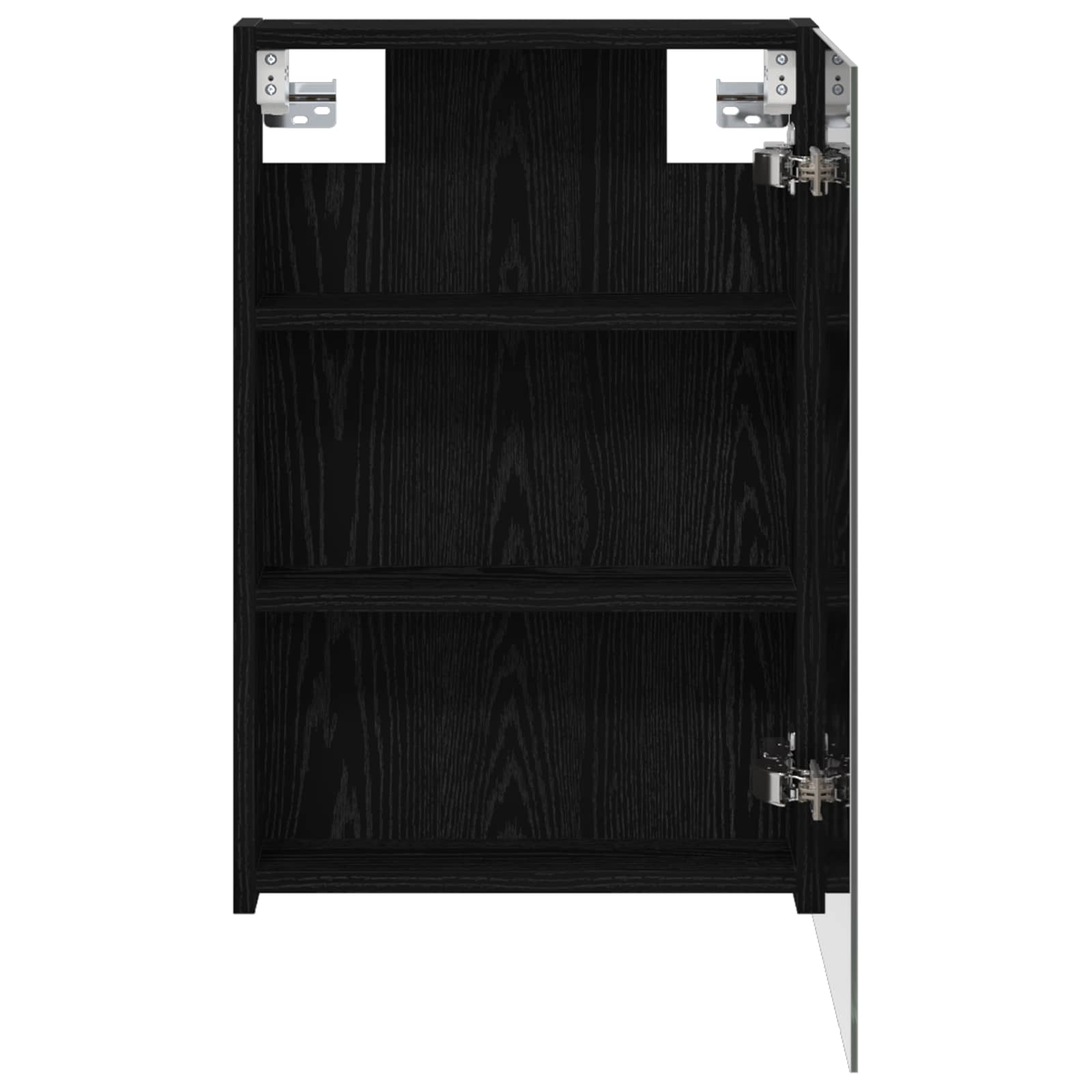 Koupelnová zrcadlová skříň Černý dub 40 x 10,5 x 60,5 cm - obrázek 6