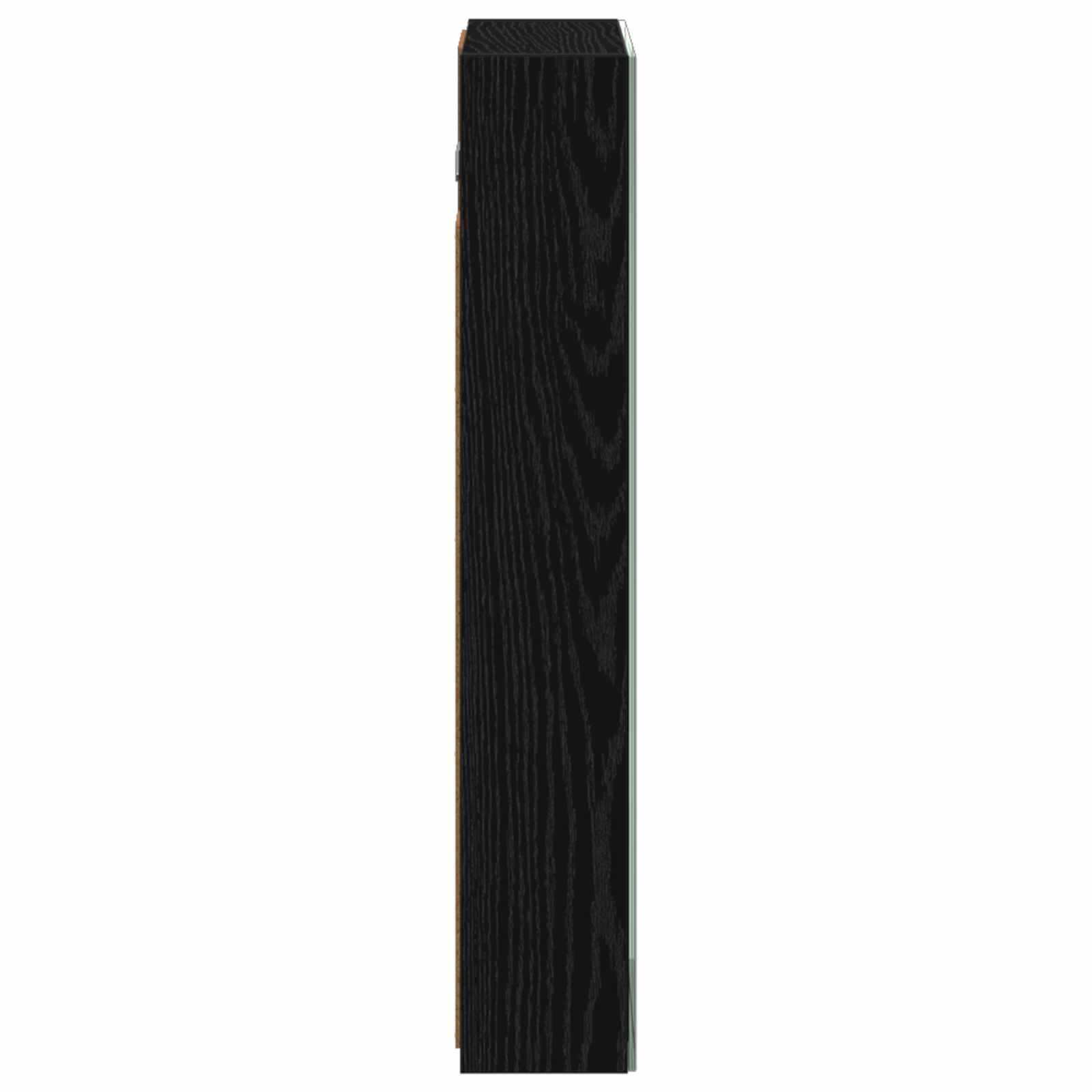 Koupelnová zrcadlová skříň Černý dub 40 x 10,5 x 60,5 cm - obrázek 7
