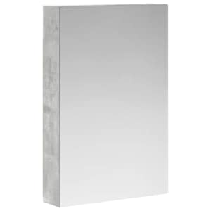 Koupelnová zrcadlová skříň Betonově šedá 40 x 10,5 x 60,5 cm - obrázek 2