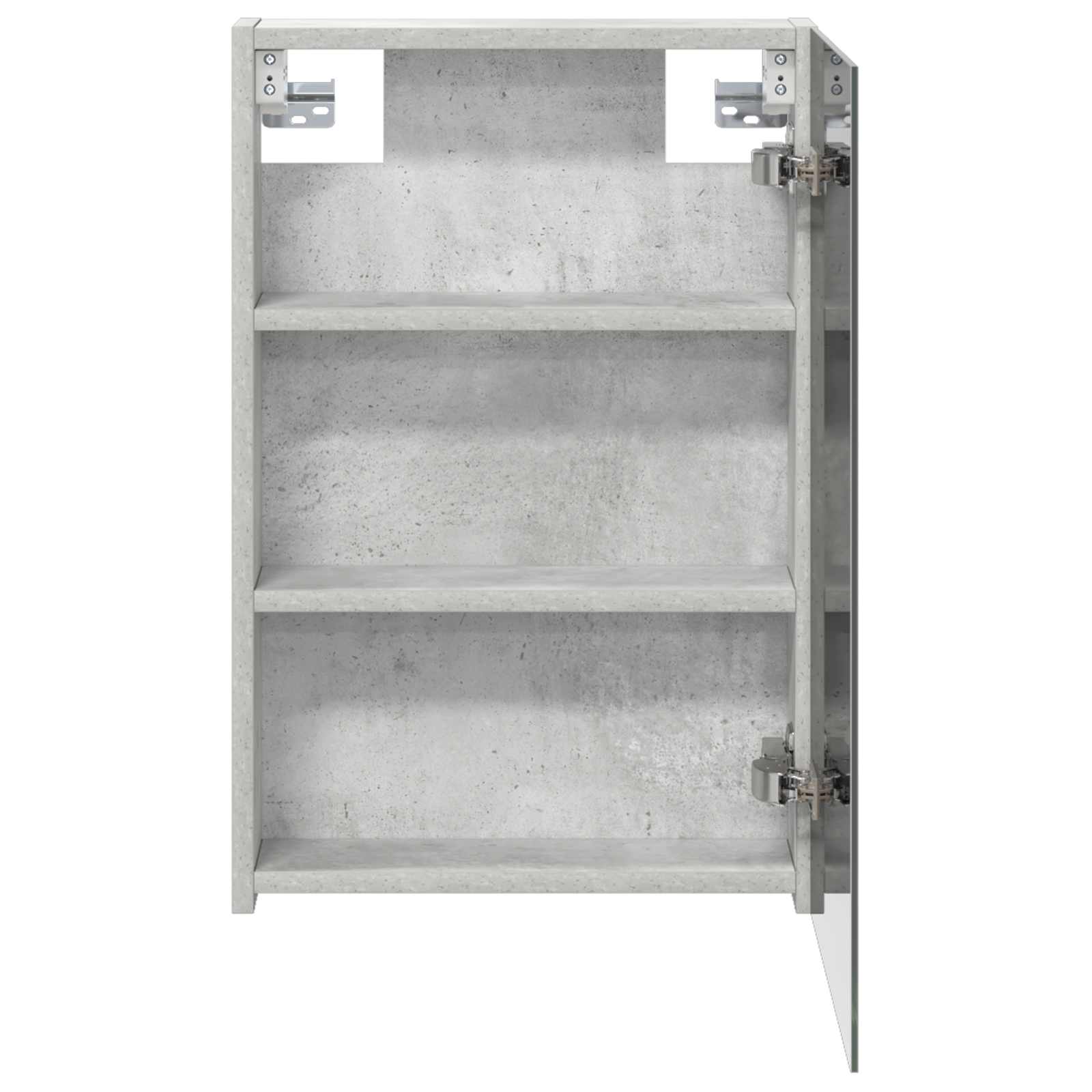 Koupelnová zrcadlová skříň Betonově šedá 40 x 10,5 x 60,5 cm - obrázek 6