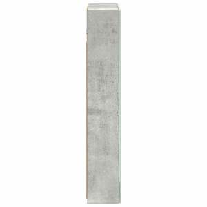 Koupelnová zrcadlová skříň Betonově šedá 40 x 10,5 x 60,5 cm - obrázek 7