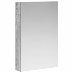 Koupelnová zrcadlová skříň Šedá Sonoma 40 x 10,5 x 60,5 cm - obrázek 2