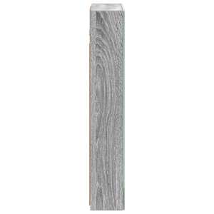 Koupelnová zrcadlová skříň Šedá Sonoma 40 x 10,5 x 60,5 cm - obrázek 7