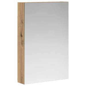 Koupelnová zrcadlová skříň Umělecký dub 40 x 10,5 x 60,5 cm - obrázek 2
