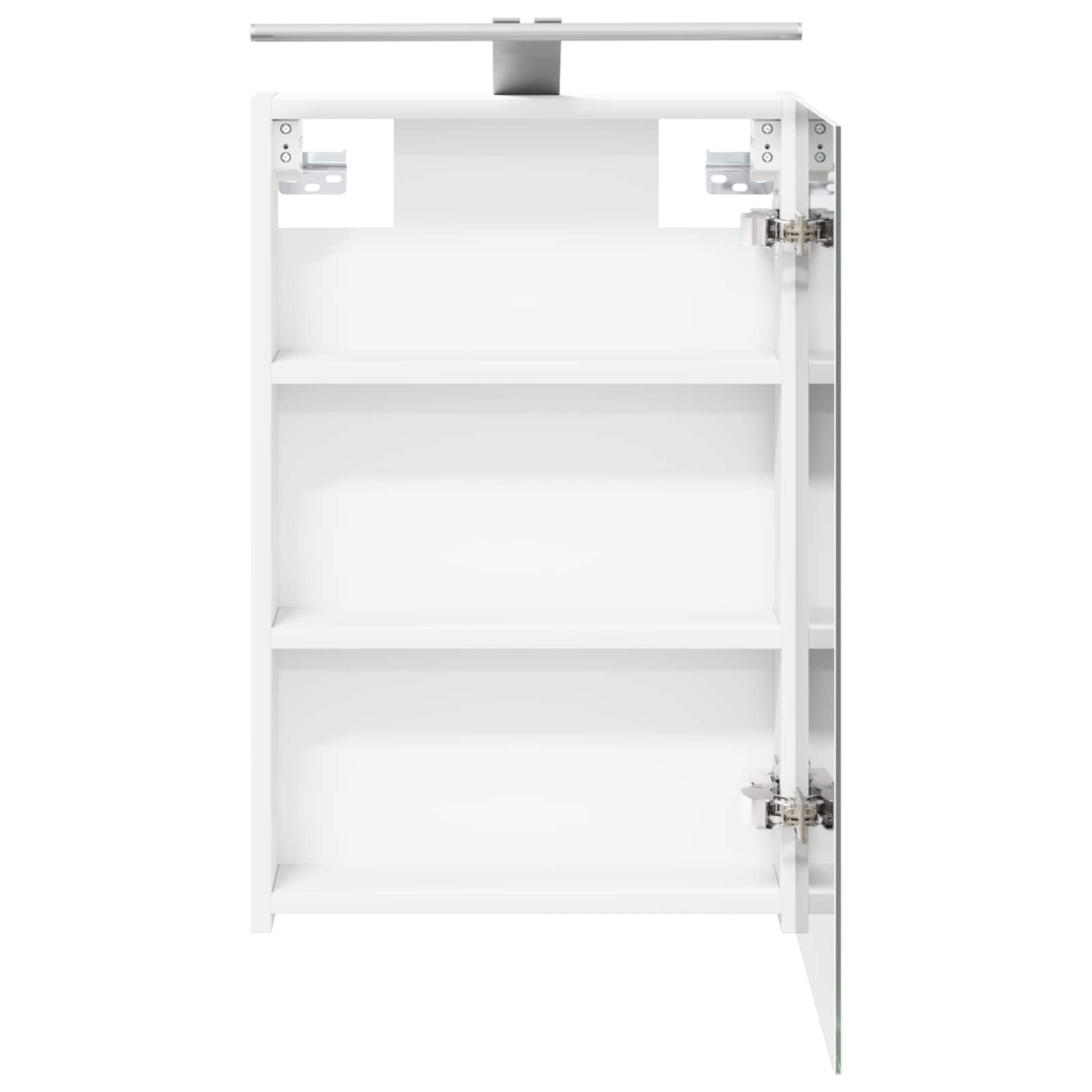 Koupelnová zrcadlová skříň s policí Bílá 40 x 10,5 x 60,5 cm - obrázek 7