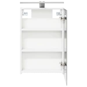 Koupelnová zrcadlová skříň s policí Bílá 40 x 10,5 x 60,5 cm - obrázek 7