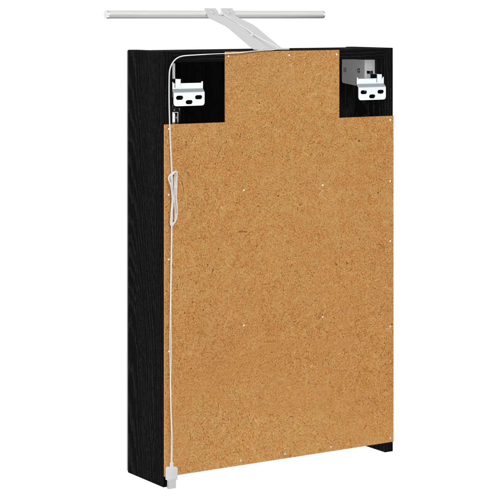 Koupelnová zrcadlová skříň Černý dub 40 x 10,5 x 60,5 cm - obrázek 9