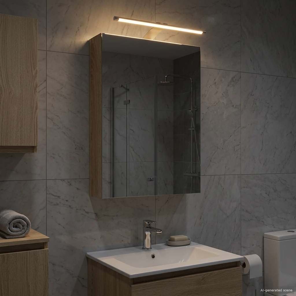 Koupelnová zrcadlová skříň Sonoma dub 40 x 10,5 x 60,5 cm - obrázek 4