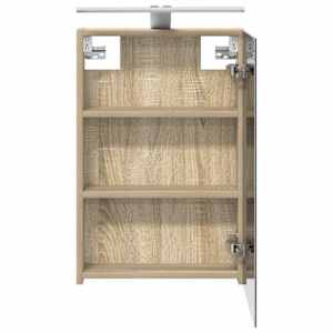 Koupelnová zrcadlová skříň Sonoma dub 40 x 10,5 x 60,5 cm - obrázek 7