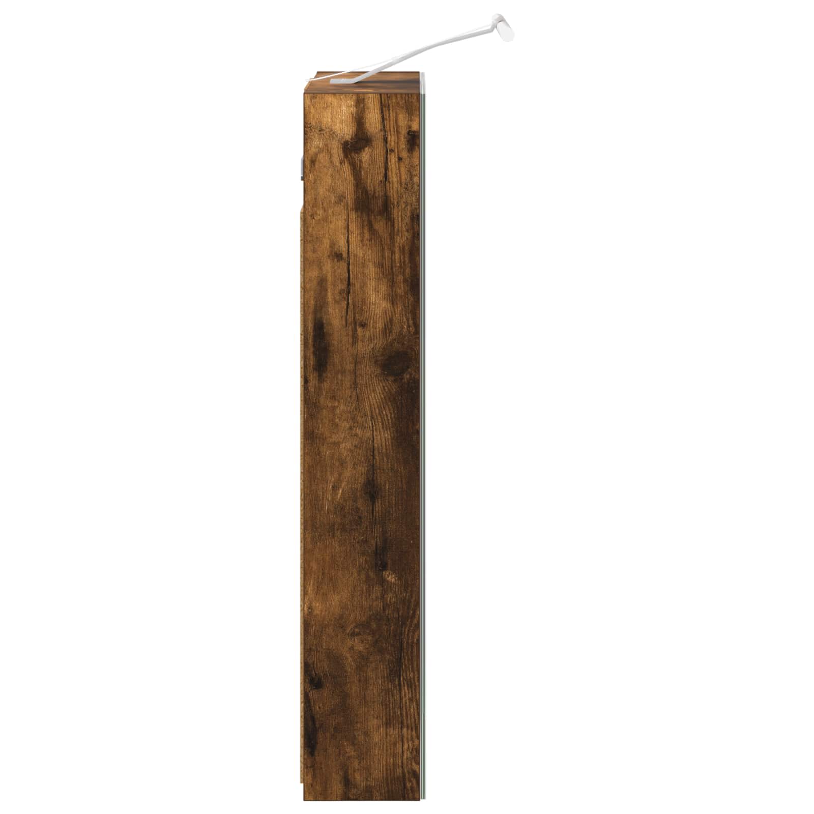 Koupelnová zrcadlová skříň Kouřový dub 40 x 10,5 x 60,5 cm - obrázek 8