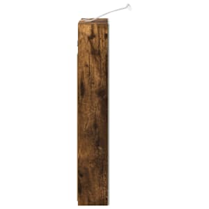 Koupelnová zrcadlová skříň Kouřový dub 40 x 10,5 x 60,5 cm - obrázek 8
