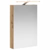 vidaXL Vannitoa peeglikapp Artisan tamm 40 x 10,5 x 60,5 cm Tehispuit