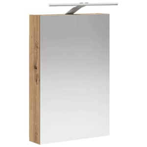 Koupelnová zrcadlová skříň Umělecký dub 40 x 10,5 x 60,5 cm - obrázek 5
