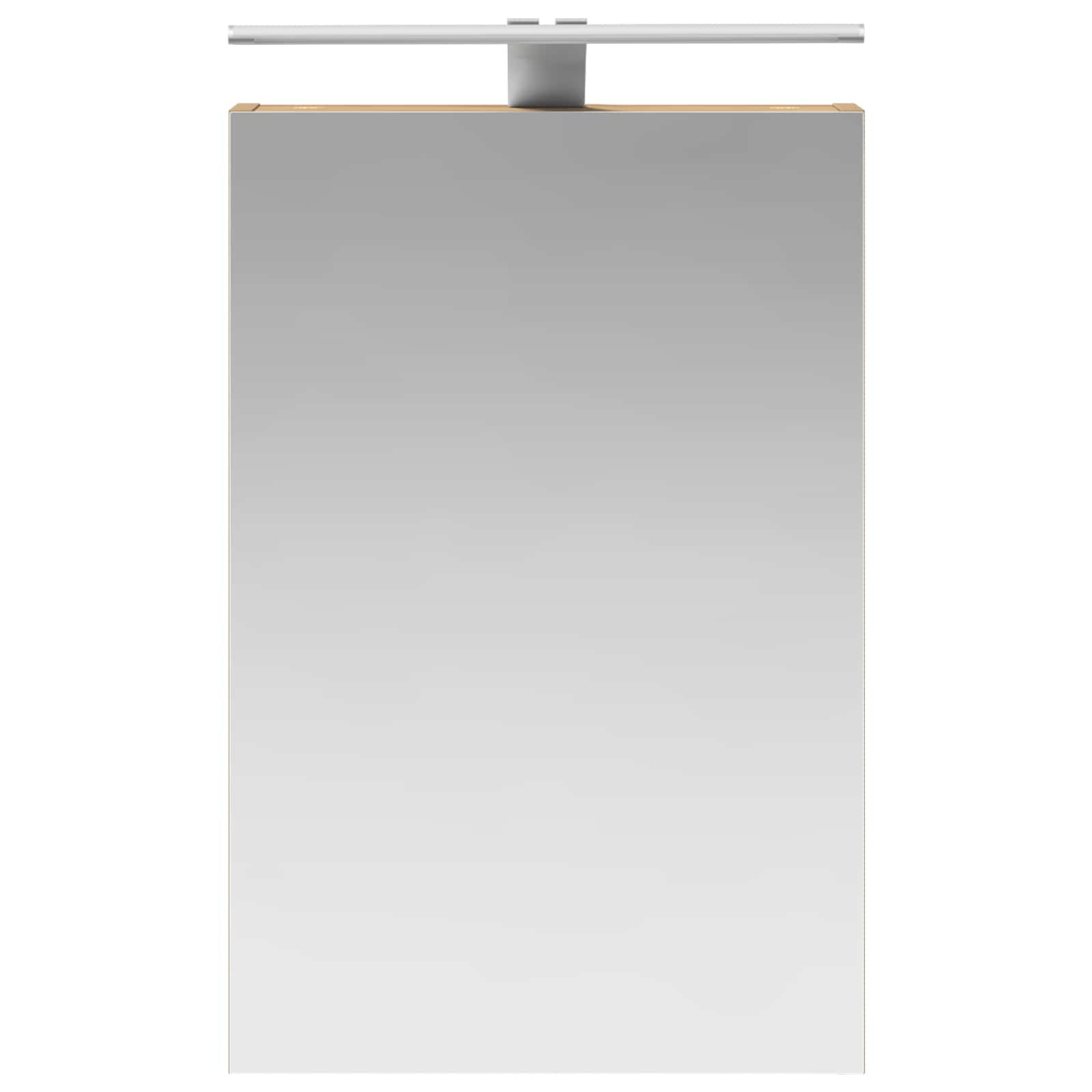 Koupelnová zrcadlová skříň Umělecký dub 40 x 10,5 x 60,5 cm - obrázek 6