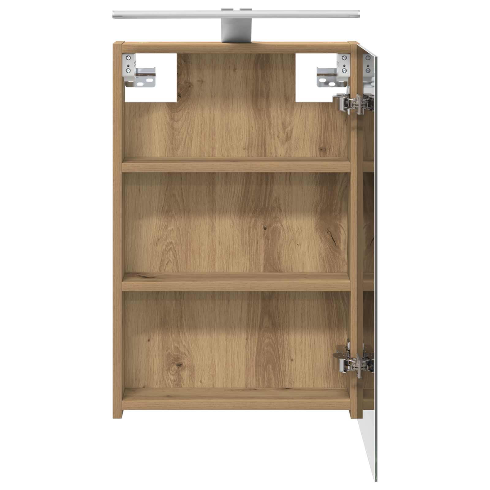 Koupelnová zrcadlová skříň Umělecký dub 40 x 10,5 x 60,5 cm - obrázek 7