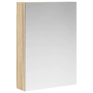 Koupelnová zrcadlová skříň Sonoma dub 50 x 14,5 x 70 cm - obrázek 2