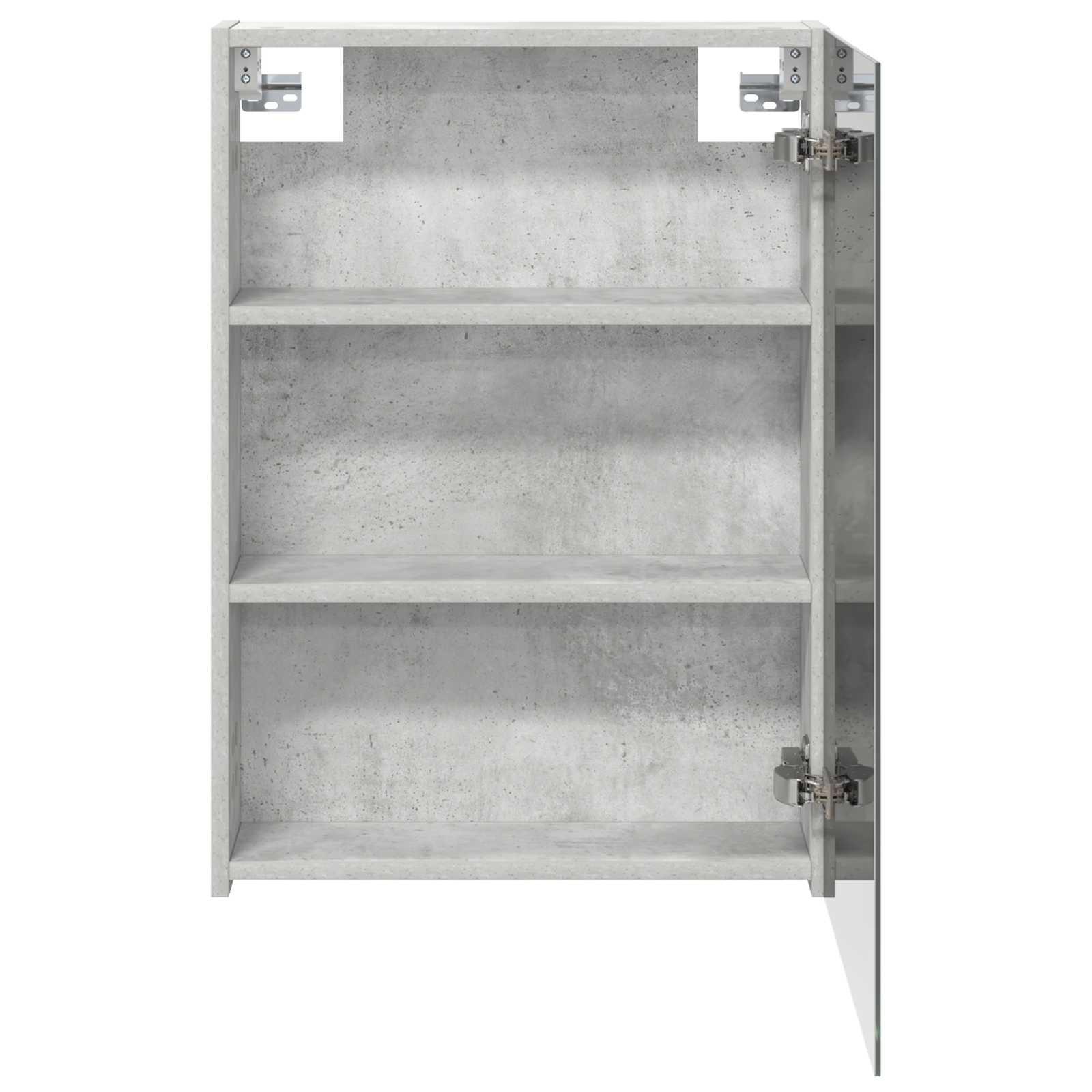 Koupelnová zrcadlová skříň Betonově šedá 50 x 14,5 x 70 cm - obrázek 6