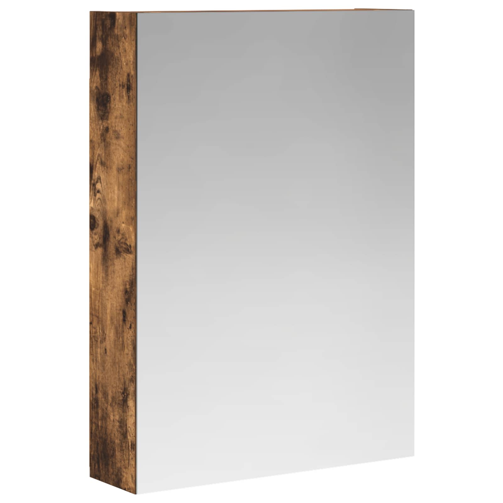 Koupelnová zrcadlová skříň Kouřový dub 50 x 14,5 x 70 cm - obrázek 2