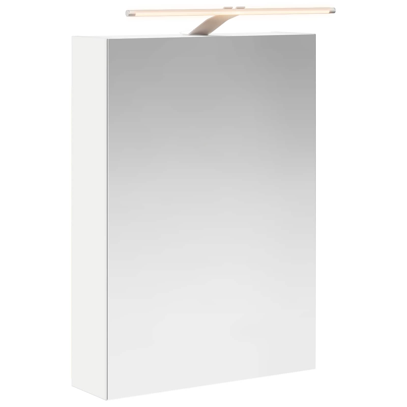 Koupelnová zrcadlová skříň s policí Bílá 50 x 14,5 x 70 cm - obrázek 2