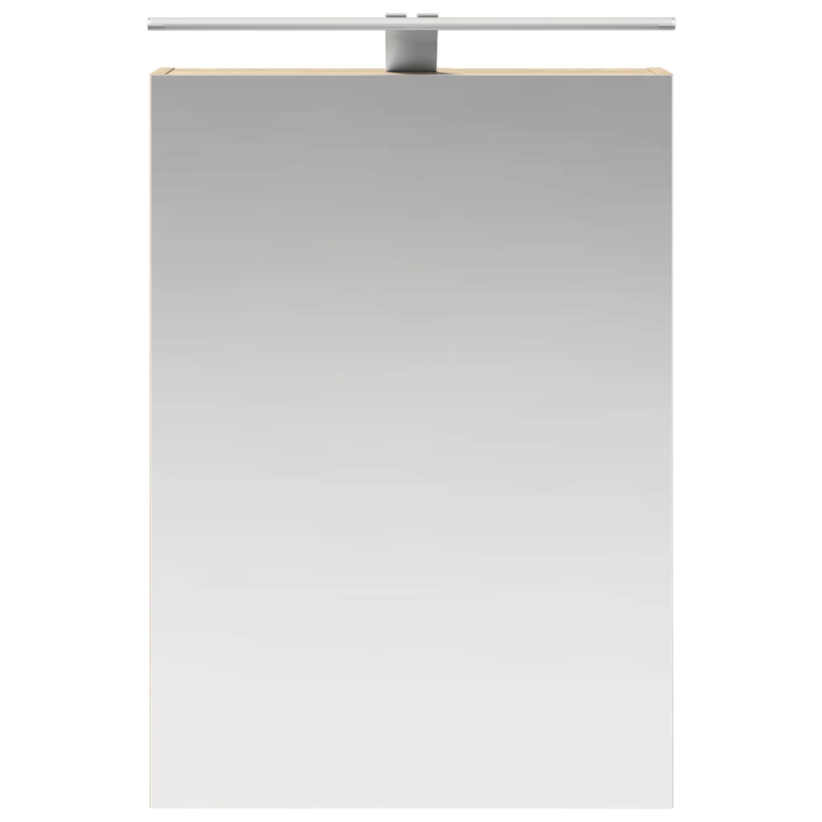 Koupelnová zrcadlová skříň Sonoma dub 50 x 14,5 x 70 cm - obrázek 6
