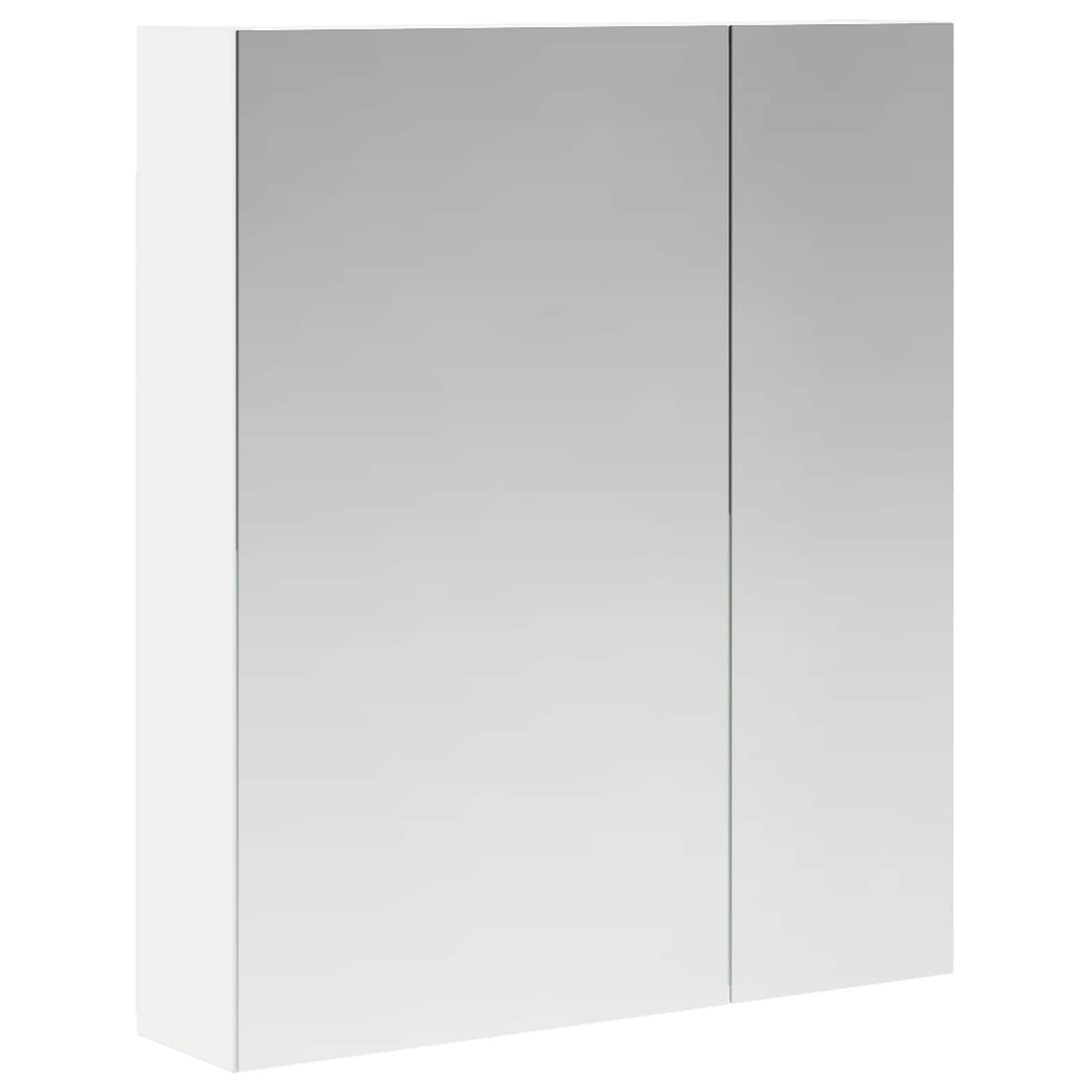 Koupelnová zrcadlová skříň s policí Bílá 60 x 14,5 x 70 cm - obrázek 2