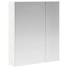 vidaXL Vannitoa peeglikapp Valge 60 x 14,5 x 70 cm Tehispuit