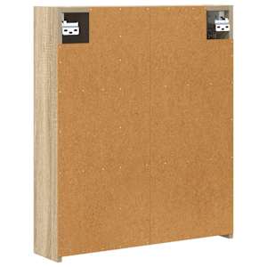 Koupelnová zrcadlová skříň Sonoma dub 60 x 14,5 x 70 cm - obrázek 8