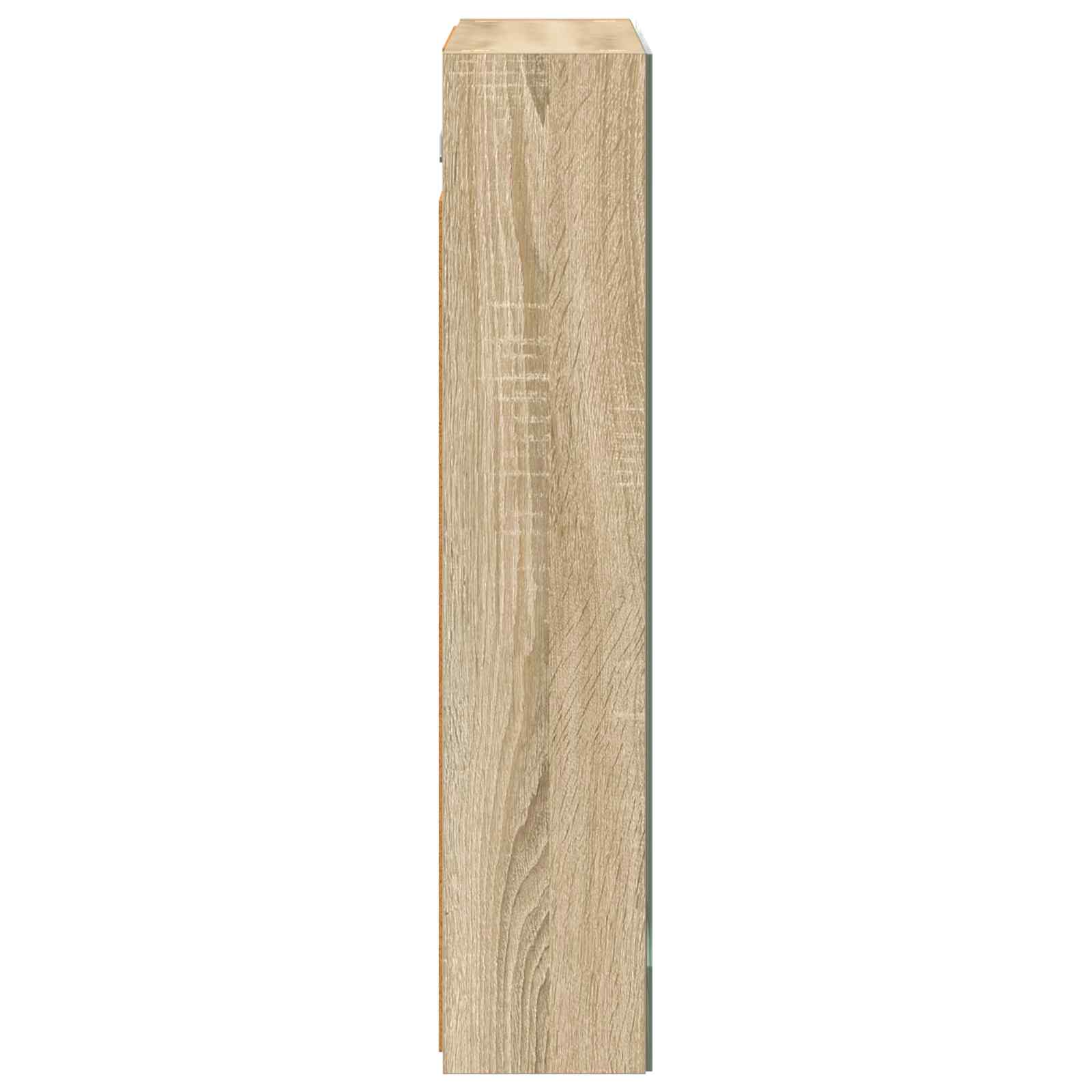 Koupelnová zrcadlová skříň Sonoma dub 60 x 14,5 x 70 cm - obrázek 7